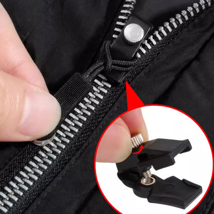 2-6Pcs Zipper Repair Kit Universal Instant Zipper Repair Replacement Zippers Sliding Teeth Rescue Zippers Head 3 Different Sizes